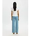 Selected Femme Tenny V-neck Gathered Top