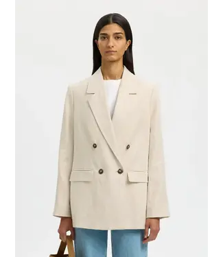Selected Femme Elin Ida Linen Blazer