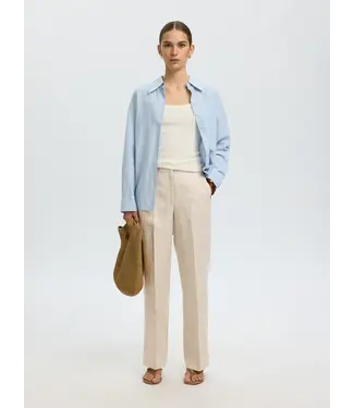 Selected Femme Wide Ida Linen Pants