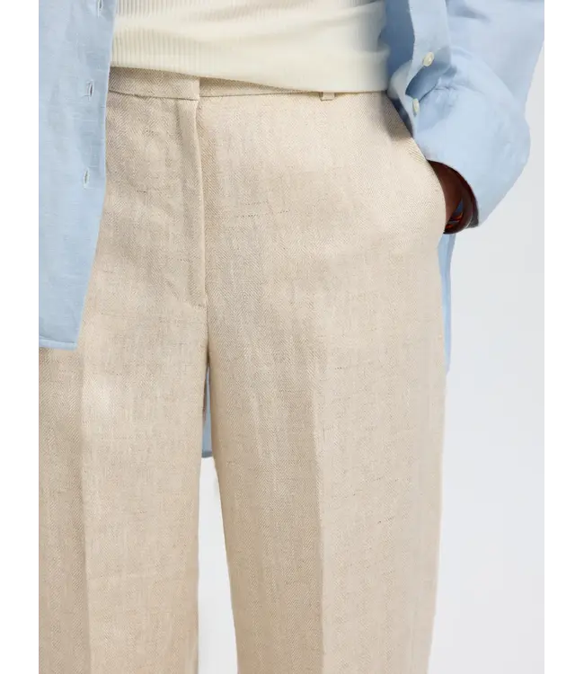 Selected Femme Wide Ida Linen Pants