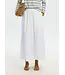 Selected Femme Blair Hw Ankle Skirt White