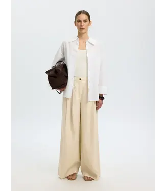 Selected Femme Extra Wide Magna Linen Pants