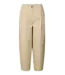 Selected Femme Barrel Carmen Cropped Pants White Pepper
