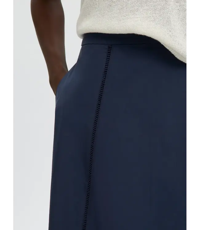 Selected Femme Delia Ankle Stitch Skirt