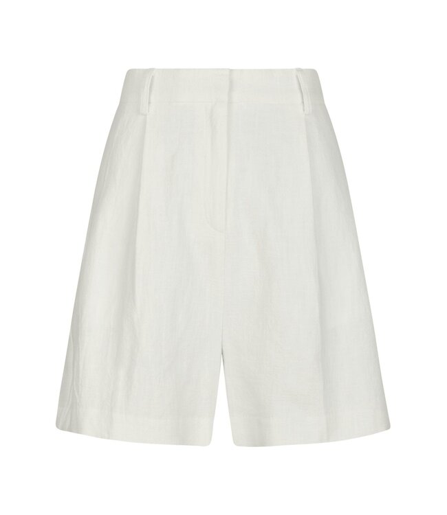 Neo Noir Sega Ramie Shorts Off White