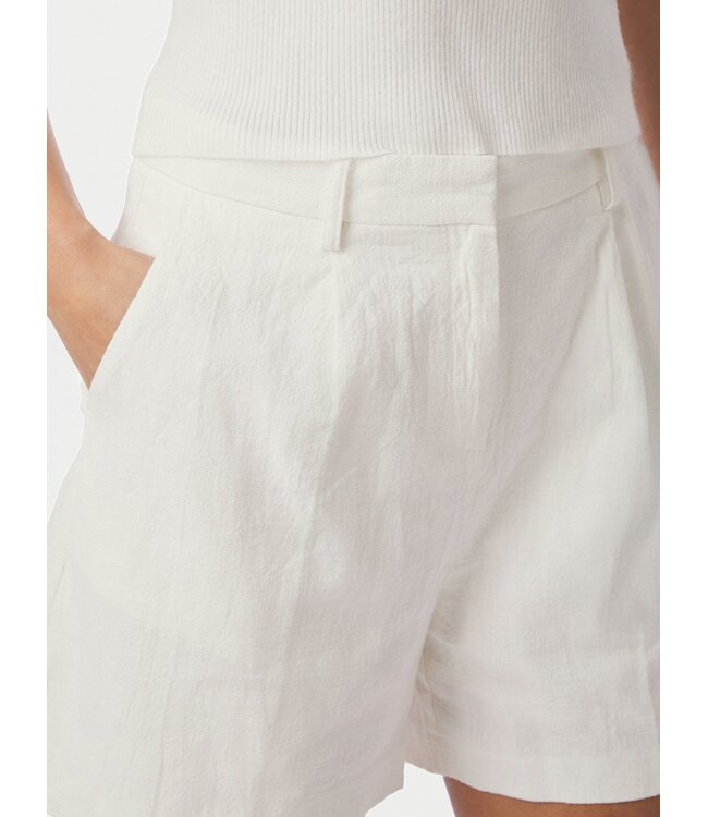 Neo Noir Sega Ramie Shorts Off White