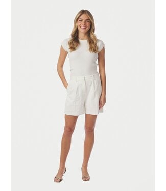 Neo Noir Sega Ramie Shorts Off White