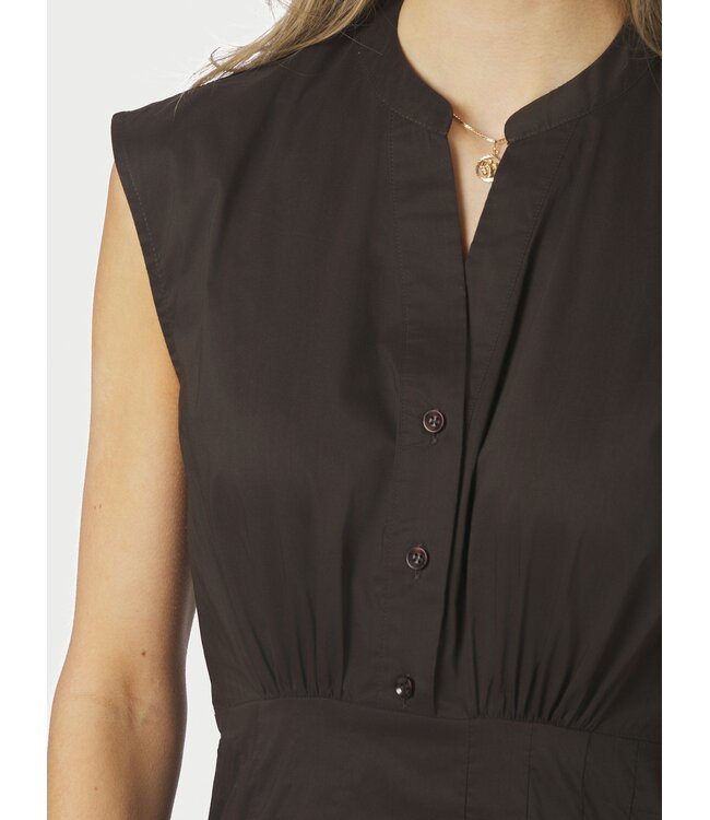 Neo Noir Irena Poplin Dress