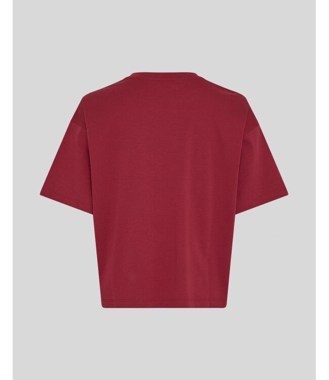 Msch Copenhagen Moa Melea T-shirt Rhubarb