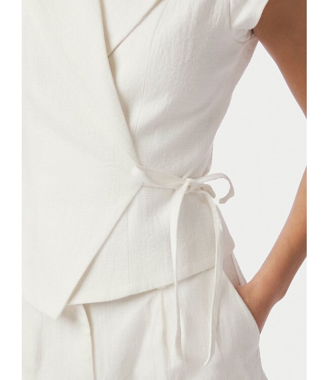 Neo Noir Salima Ramie Waistcoat