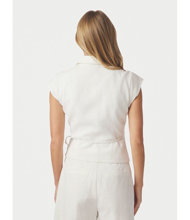 Neo Noir Salima Ramie Waistcoat