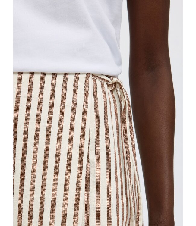 Selected Femme Johanne Short Wrap Skirt