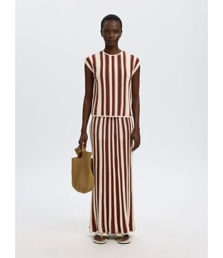 Selected Femme Lina Knit Long Skirt