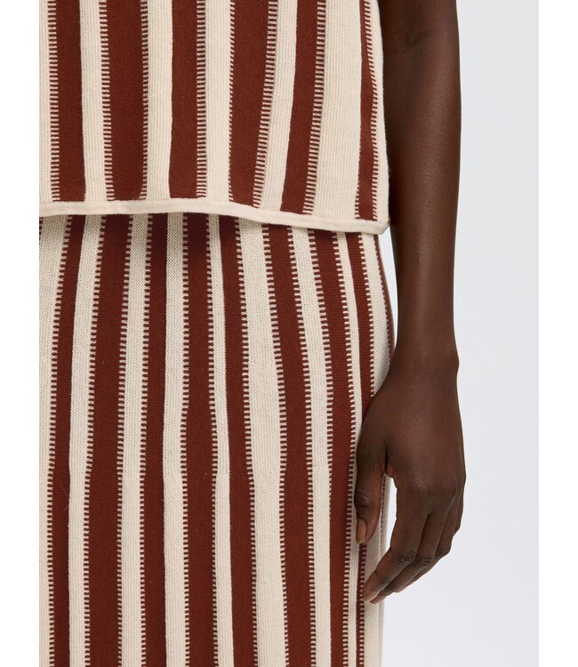 Selected Femme Lina Knit Long Skirt