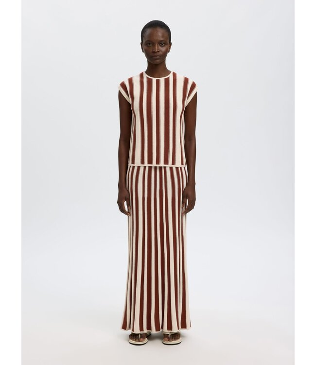 Selected Femme Lina Knit Long Skirt