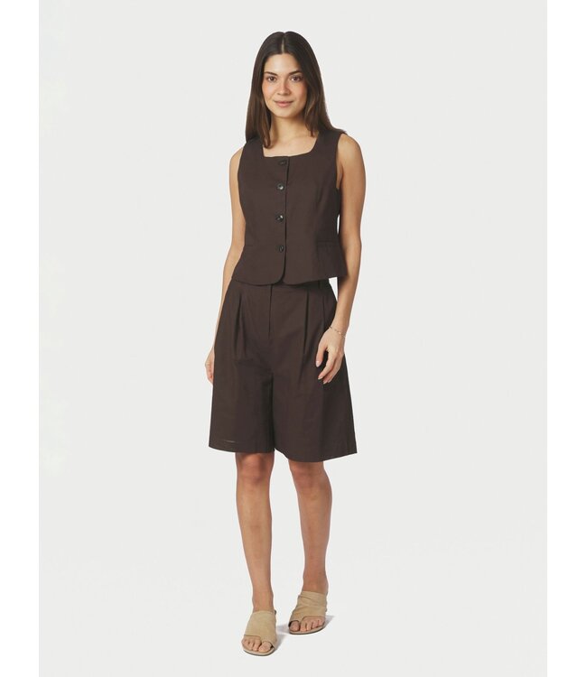 Neo Noir Yula Linen Waistcoat