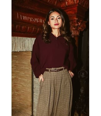Monré Ryan Polo Burgundy