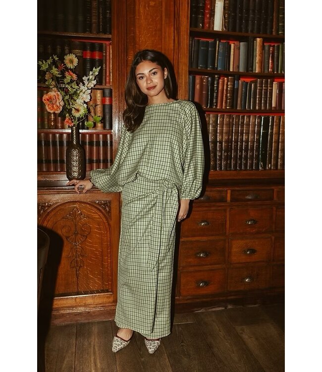 Monré Zoë Blouse Green