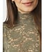 Neo Noir Liza Laceflower Blouse Cold Army