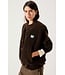 American Vintage Hoktown Teddy Gilet Marron