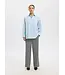 Selected Femme Emma Tara MW Wide Pants Medium Grey Melange