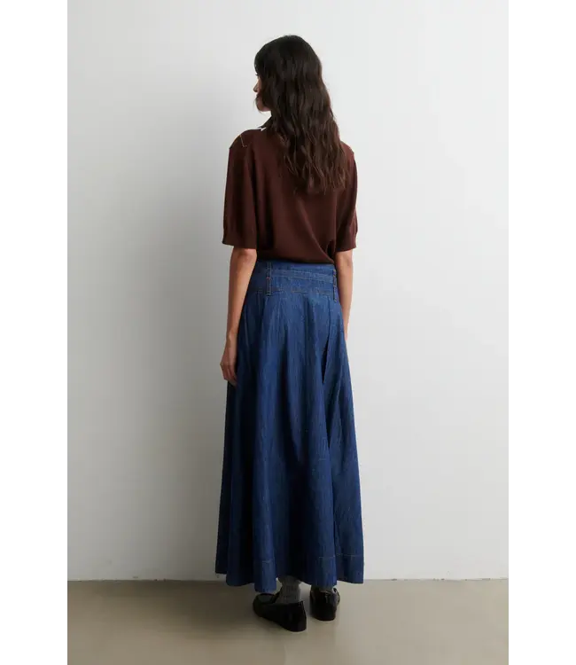 Second Female Evana Denim Skirt