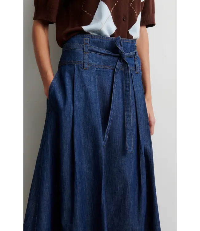 Second Female Evana Denim Skirt