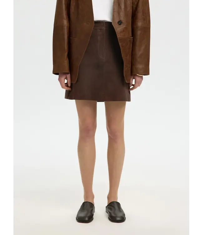 Selected Femme Kaya Suede Skirt