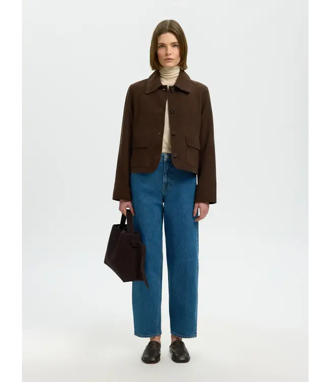 Selected Femme Kaya Suede Jacket