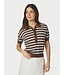Neo Noir Emira Knit Polo Top