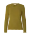 Selected Femme Wanna Crew Neck Tee Stripes Fir Green