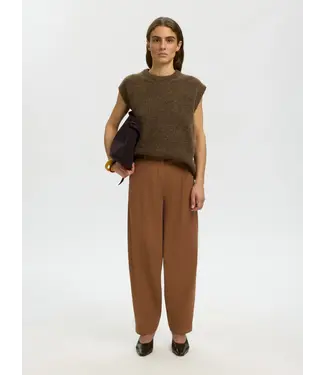 Selected Femme Barrel Mille Hw Pants