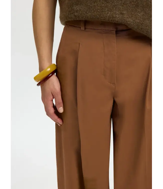 Selected Femme Barrel Mille Hw Pants