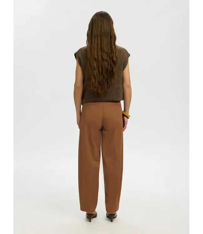 Selected Femme Barrel Mille Hw Pants