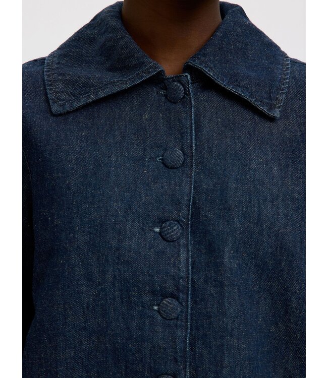 Selected Femme Relaxed Hanny 3/4 Denim Jacket