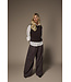 Lalotti Patty Blouse Brown Stripe