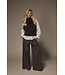 Lalotti Patty Blouse Brown Stripe