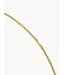 Les Soeurs Charm Necklace Marine Braids Gold