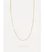 Les Soeurs Charm Necklace Marine Braids Gold