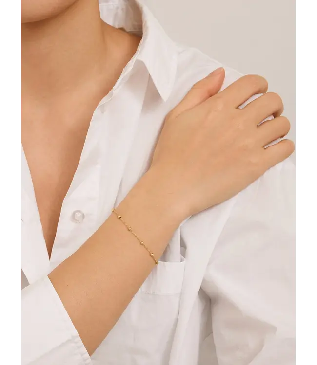 Les Soeurs Hugo Dots Bracelet Gold