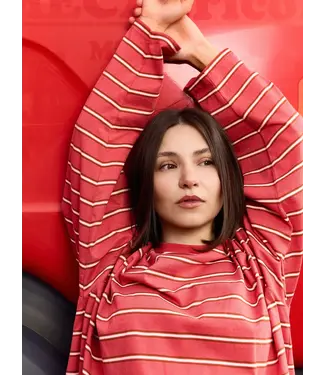 Les Soeurs Grace T-shirt Longsleeve Coral