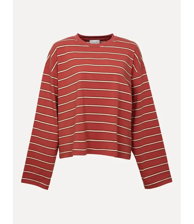 Les Soeurs Grace T-shirt Longsleeve Coral