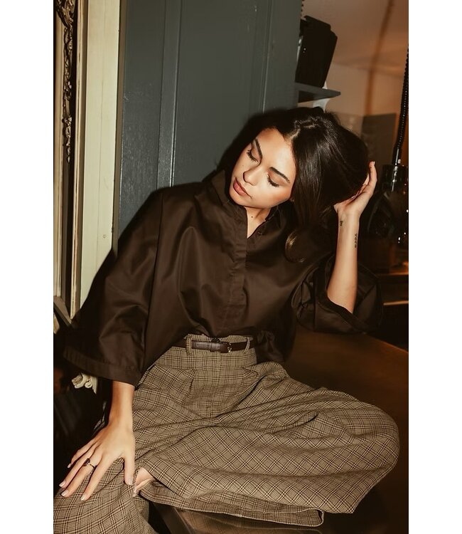 Monré June Blouse Brown