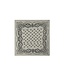 Neo Noir Adelina Paisley Knit Scarf Grey Melange