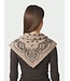 Neo Noir Adelina Paisley Knit Scarf Beige Melange