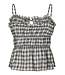 Neo Noir Seylor Check Top