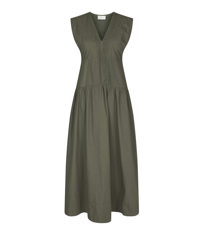 Neo Noir Halise Poplin Dress