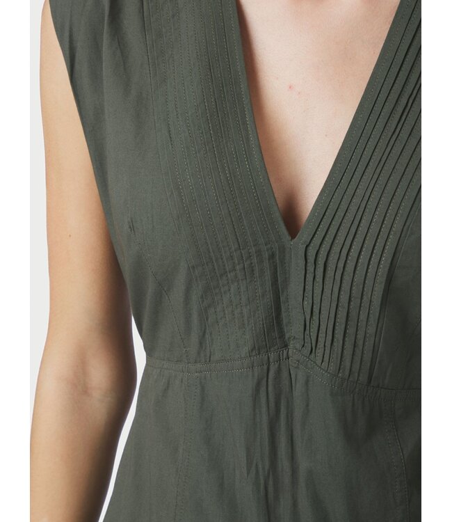 Neo Noir Halise Poplin Dress