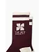 The New Society Mochi Socks Wine
