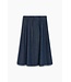 The New Society TNS Tencel Skirt Dark Blue Denim